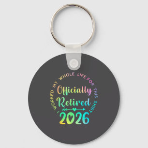 Ly Retired 2026 Funny Retirement For Women  Key Ring