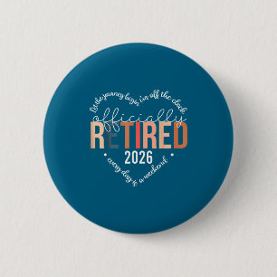 Ly Retired 2026 Hear For Women Retirement 6 Cm Round Badge