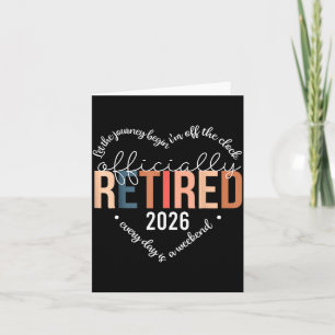 Ly Retired 2026 Hear For Women Retirement Card