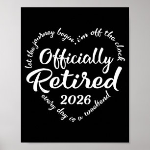 Ly Retired 2026 Hear For Women Retirement  Poster