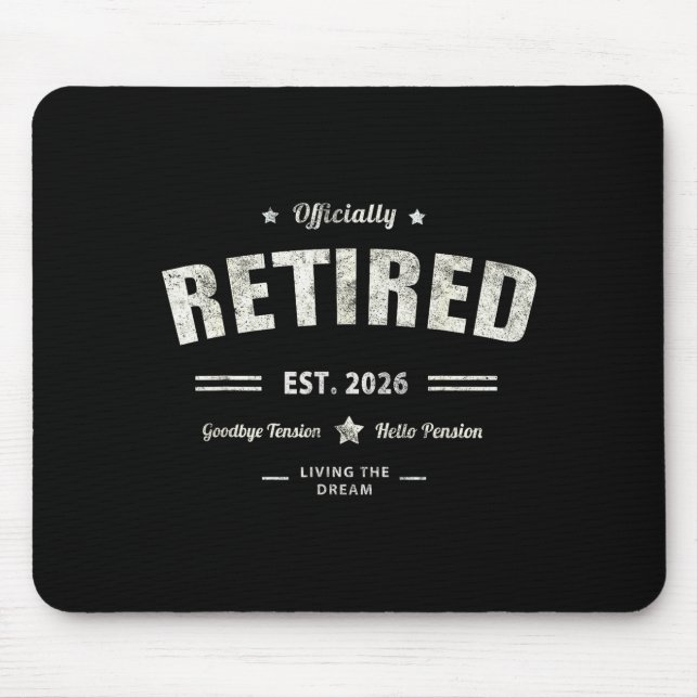 Ly Retired 2026 Mother Vacation Mom Holiday Keepsa Mouse Pad (Front)