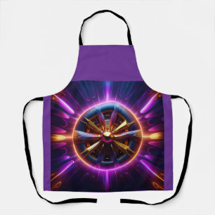 Lyapunov Fractal Much Manipulated Apron