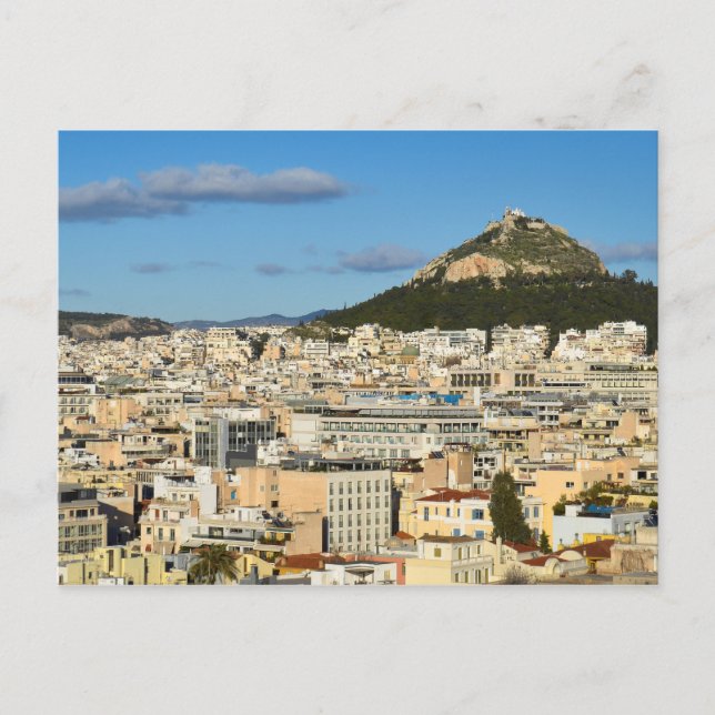 Lycabettus Hill Athens Postcard (Front)