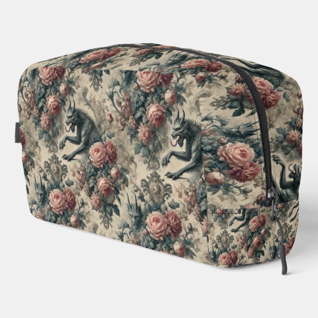 Lycans & Lullabies – Gothic Victorian Design Dopp Kit (Right Corner)
