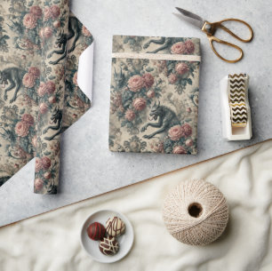 Lycans & Lullabies – Gothic Victorian Design Wrapping Paper