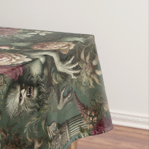 Lycanthropic Verdant – Gothic Large Pattern Tablecloth