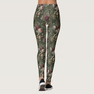 Lycanthropic Verdant – Gothic Victorian  Leggings