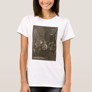 Lycaon Metamorphosed into a Wolf, 1731 (engraving) T-Shirt