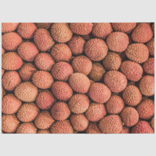 Lychee or Litchi fruit vegan and vegetarian gift Tissue Paper