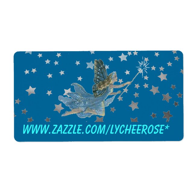 Lycheerose fairy label (Front)