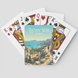 Lycian Way Turkey Playing Cards