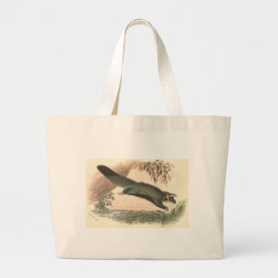 Lydekker - Squirrel Flying Phalanger/Possum Large Tote Bag