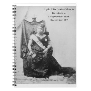 Lydia Liliʻu Loloku Walania Kamakaʻeha Notebook