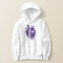 LYFL 05 | Kids Purple Grunge Lassen Logo