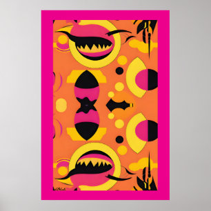 Lying Flat or Flat Out Lying Poster