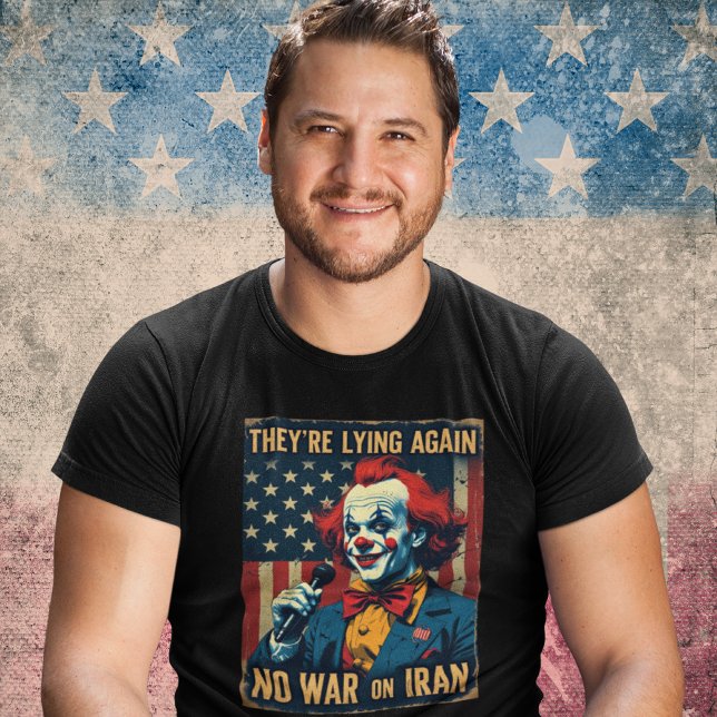 Lying Neocons Tee – No War on Iran Shirt (Creator Uploaded)
