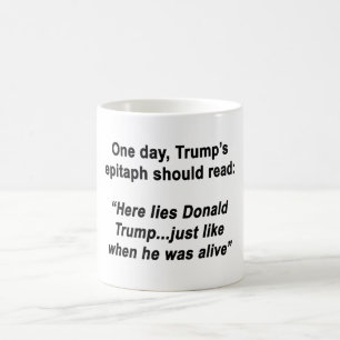 Lying Trump Coffee Mug