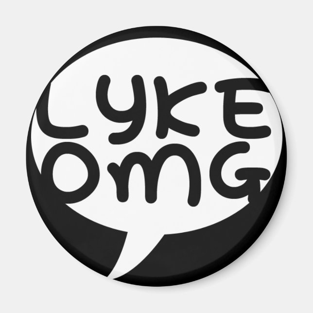 LYKE OMG Magnet (Front)
