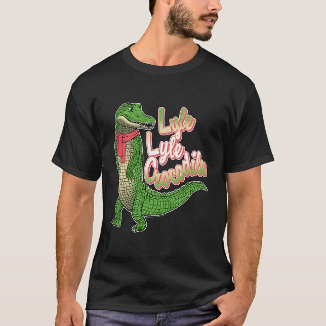 Lyle Lyle Crocodile Lyle Walking With T-Shirt (Front)