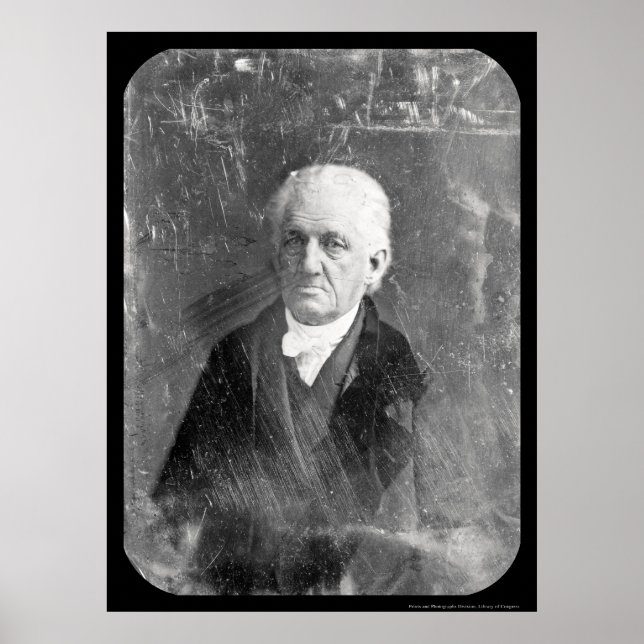 Lyman Beecher Daguerreotype 1847 Poster (Front)