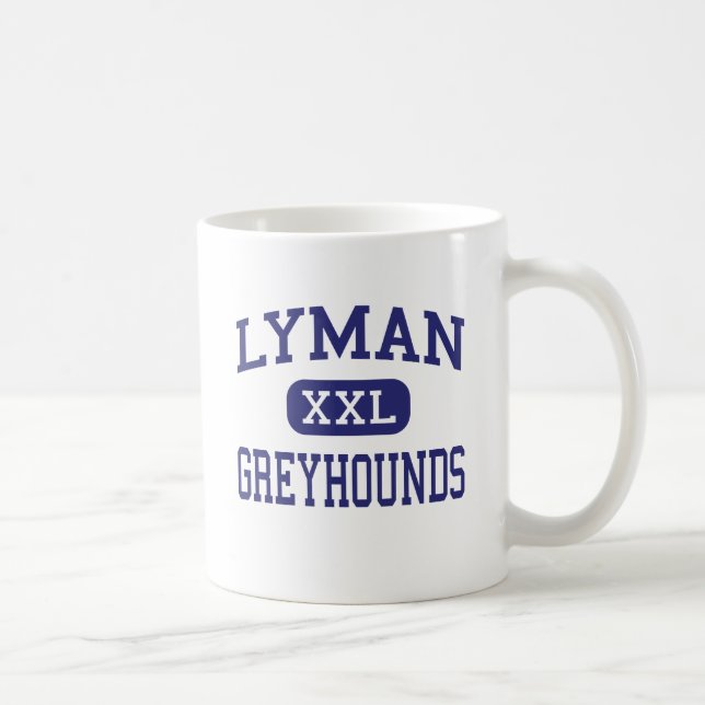 Lyman - Greyhounds - High - Longwood Florida Coffee Mug (Right)