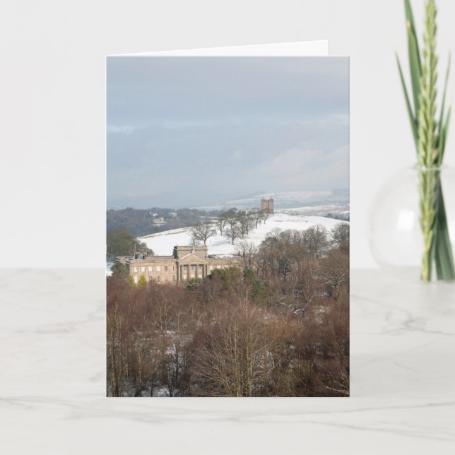 Lyme and The Cage winter Card (Front)
