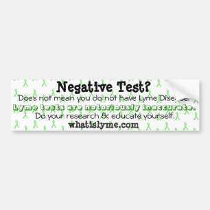 Lyme Awareness Bumper Sticker