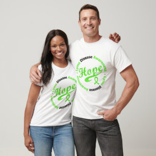 Lyme Disease Awareness Hope Circular v2 T-Shirt