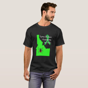 Lyme Disease Awareness in Idaho Tick Shirt