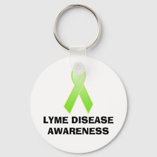 LYME DISEASE AWARENESS KEY RING