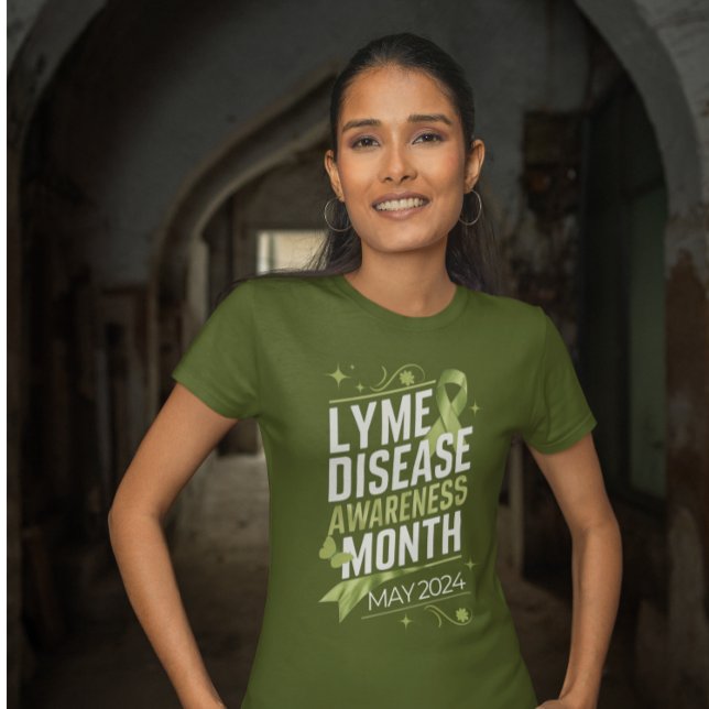 Lyme Disease Awareness Month Education Support Dsg T-Shirt (Creator Uploaded)