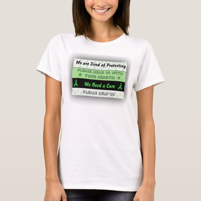 Lyme Disease Awareness Protest Shirt (Front)