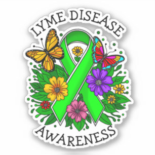 Lyme Disease Awareness Ribbon