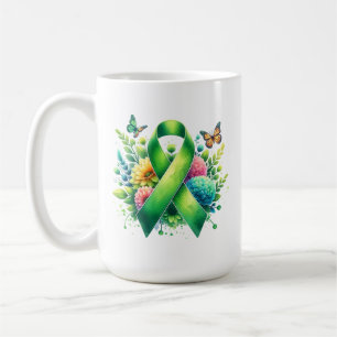 Lyme Disease Awareness Ribbon Coffee Mug