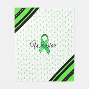 Lyme Disease Awareness Ribbons Blanket