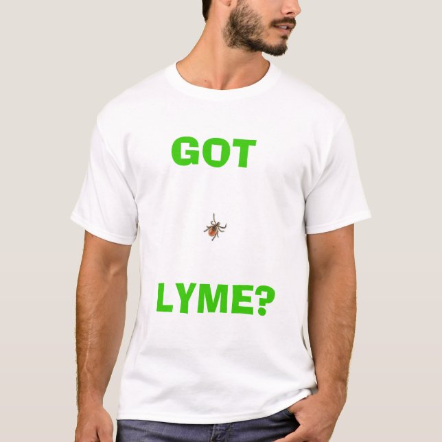 Lyme disease awareness T-Shirt (Front)