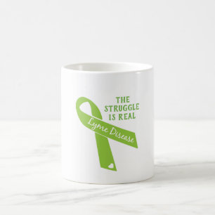 Lyme Disease Awareness - The Struggle Is Real Coffee Mug