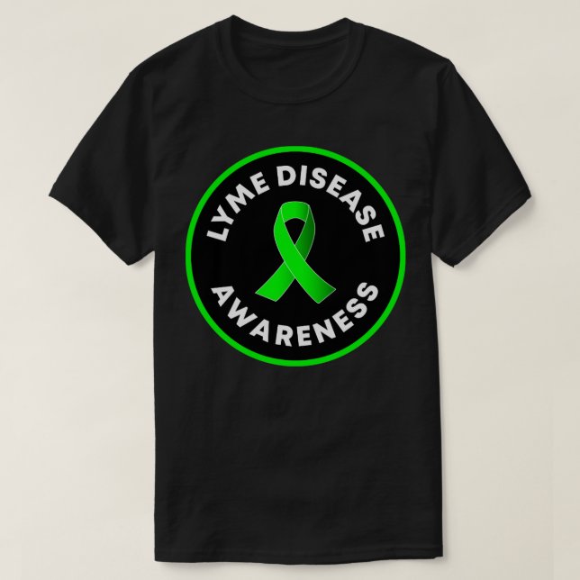 Lyme Disease Disability Awareness T-Shirt (Design Front)
