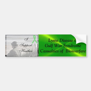 Lyme Disease Gulf War Syndrome, Biowarfare Bumper Sticker