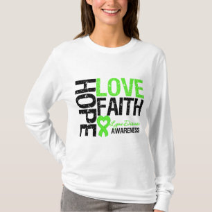 Lyme Disease Hope Love Faith T-Shirt