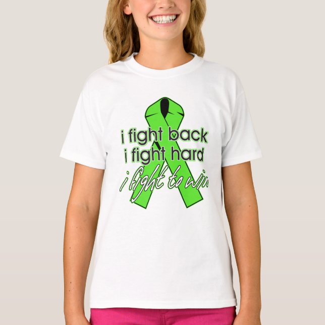 Lyme Disease I Fight Back T-Shirt (Front)