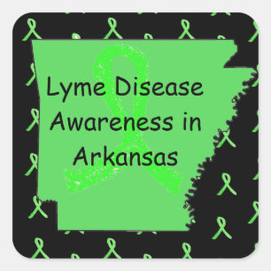 Lyme Disease in Arkansas Stickers