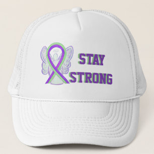 Lyme Disease, Pain, Lupus Awareness Ribbon Hats