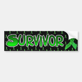 Lyme Disease Survivor Awareness Ribbons Bumper Sticker