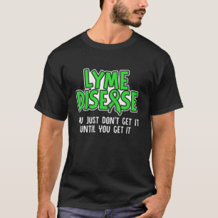 Lyme Disease Survivor Infect Warrior Awareness T-Shirt