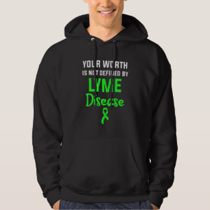 Lyme Disease Survivor Warrior Awareness 35 Hoodie