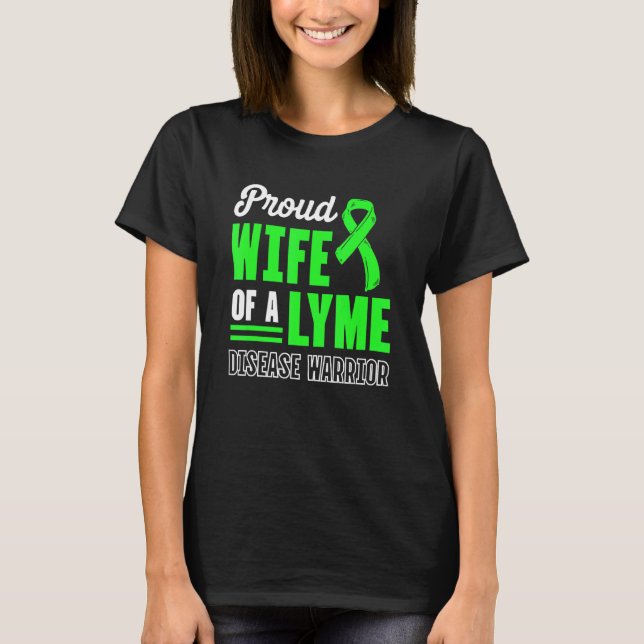 Lyme Disease Survivor Warrior Awareness  72 T-Shirt (Front)