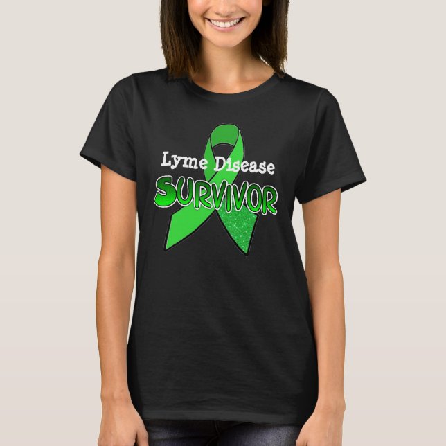 Lyme Disease Survivorr Shirt (Front)