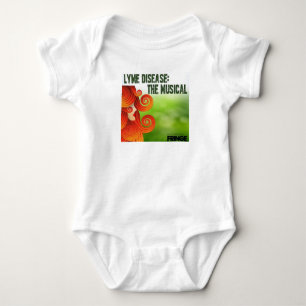 Lyme Disease: The Musical Baby Snapsuit Bodysuit