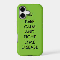 Lyme Keep Calm Phone Case